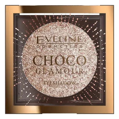 Eveline, Choco Glamour, błyszczący cień-toper do powiek