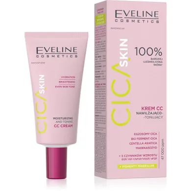 Eveline, Cica Skin, krem cc, nawilżająco - tonujący, 30 ml
