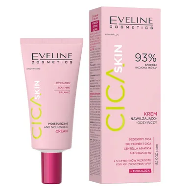 Eveline, Cica Skin, krem nawilżająco-odżywczy, 50 ml