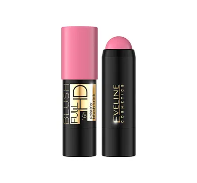 Eveline Cosmetics, Full HD Creamy Blush Stick, kremowy róż do policzków w sztyfcie, 01, 5 g