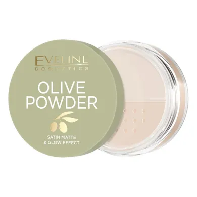 Eveline Cosmetics, Olive Powder, puder sypki z ekstraktem z liści i nasion oliwki, 8g