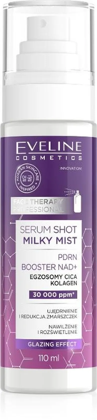Eveline Cosmetics, Serum Shot, mleczna mgiełka PDRN Booster NAD+,110 ml