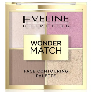 Eveline Cosmetics, Wonder Match, paleta do konturowania twarzy 01, 10g