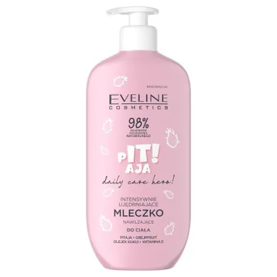 Eveline, Daily Care Hero! intensywnie ujędrniające mleczko nawilżające do ciała, pitaja, 350 ml