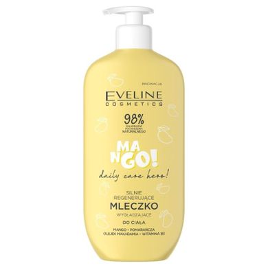 Eveline, Daily Care Hero! silnie regenerujące mleczko wygładzające do ciała, mango, 350 ml