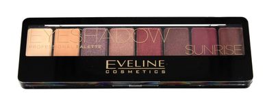 Eveline, Eyeshadow Professional Palette, zestaw cieni do powiek 01 Sunrise, 9.6g