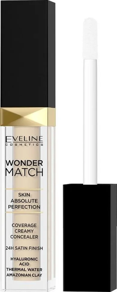 Eveline, korektor do twarzy, Wonder Match, 01 light, 7 ml