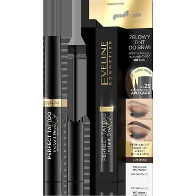 Eveline, Perfect Tatoo, żelowy tint do brwi, 6 ml