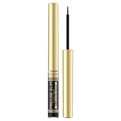Eveline, Precise Slim, eyeliner do oczu 48h ultra-wear, 28 ml