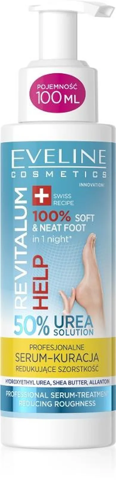 Eveline, revitalum help, profesjonalne serum-kuracja redukujące szorstkość stóp, 100 ml