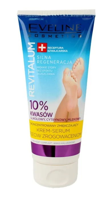 Eveline, Revitalum, krem-serum przeciw zrogowaceniom stóp, 75 ml