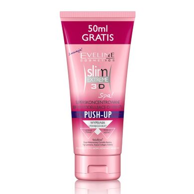 Eveline, Slim Extreme 3D, Total Push-Up Effect, skoncentrowane serum modelujące do biustu, 200 ml