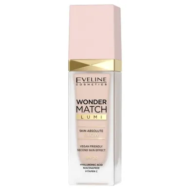 Eveline, Wonder Match Lumi, podkład rozświetlający, nr 05 light, 30 ml