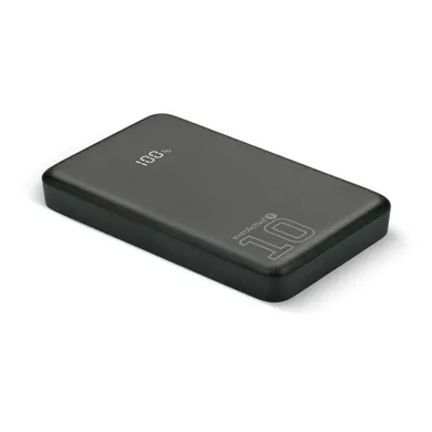 Everactive, powerbank, 10000mAh, 1xUSB, 2xUSB-C, 20W, QC4+, wyświetlacz LCD, czarny, EB-11QB