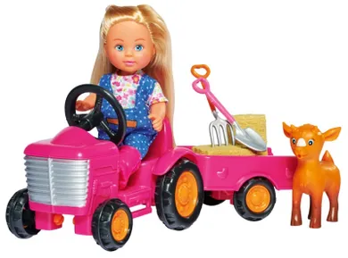 Evi, lalka farmerka z traktorem