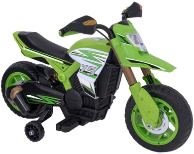 EVO, motor, pojazd na akumulator, zielony