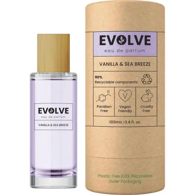 Evolve, vanilla & see breeze, woda perfumowana, 100 ml