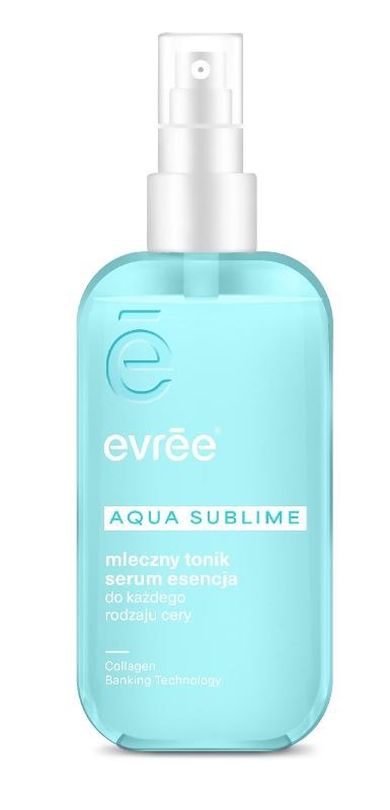 Evree, Aqua Sublime, mleczne serum tonizujące do twarzy, 200 ml