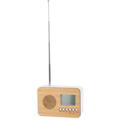 Excellent Houseware, budzik z radiem i termometrem, na baterie
