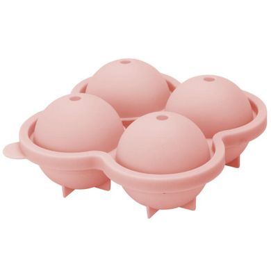 Excellent Houseware, foremka do lodu na 4 kule, średnica 7 cm