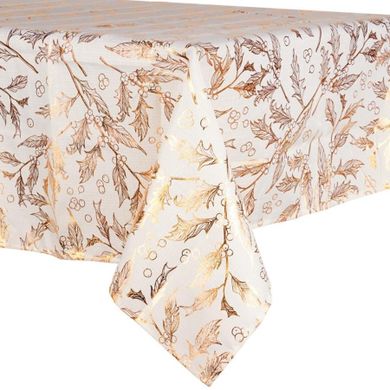 Excellent Houseware, obrus świąteczny plamoodporny, 220-150 cm