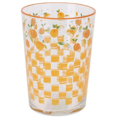 Excellent Houseware, szklanka, owocowy wzór, 510 ml