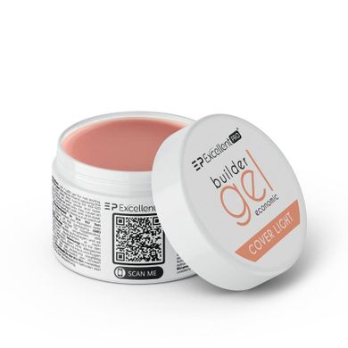 Excellent PRO, Builder Gel Economic, żel budujący, Cover Light, 15g