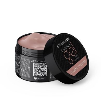 Excellent PRO, Builder Gel With Thixotropy, żel budujący, Mocha Mousse, 15g