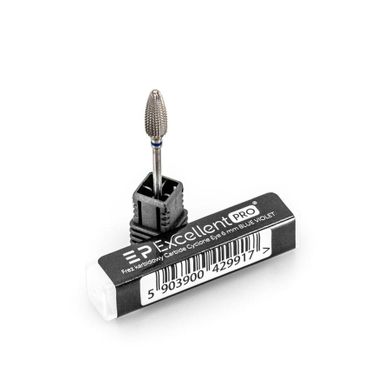 Excellent PRO, Carbide Cyclone Eye, frez karbidowy, blue violet, 6mm