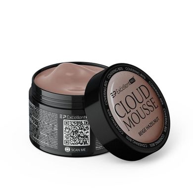 Excellent PRO, Cloud Mousse, żel budujący, Beige Hazelnut, 15g