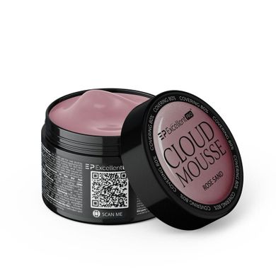 Excellent PRO, Cloud Mousse, żel budujący, Rose Sand, 15g