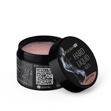 Excellent PRO, Hard Liquid Gel, żel budujący, Luminous Beige, 15g