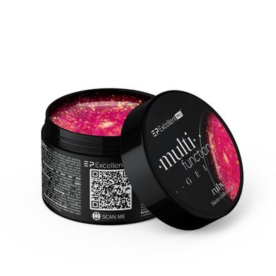 Excellent PRO, Multifunction Gel żel budujący Ruby 15g
