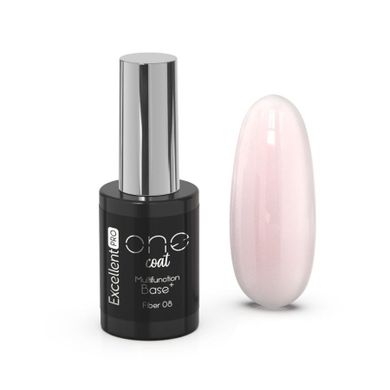 Excellent PRO, One Coat Multifunction Fiber Base baza hybrydowa z włóknami Dark Lady 11g