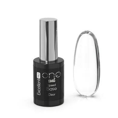 Excellent PRO, One Coat Speed Base baza hybrydowa Clear 11g