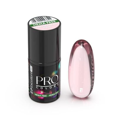 Excellent PRO, Pro Colors Hema Free lakier hybrydowy 5 Transparent Pink 7g