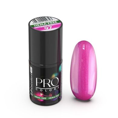 Excellent PRO, Pro Colors Hema Free lakier hybrydowy 97 Pink 80S 7g