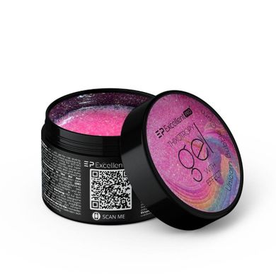 Excellent PRO, Thixotropy Gel With Effect, żel budujący, Unicorn Bubble Gum, 15g