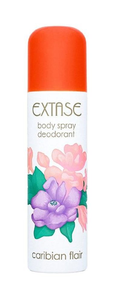 Extase, Body Spray, dezodorant, Cariban Flair, 150 ml