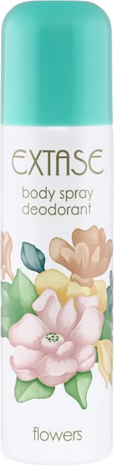 Extase, dezodorant, body spray, flowers, 150 ml
