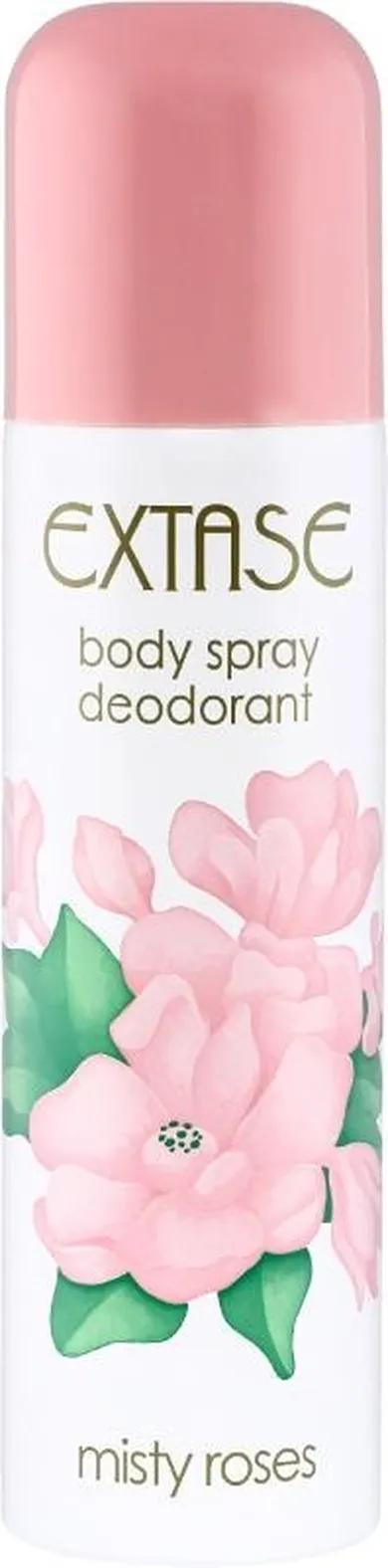 Extase, dezodorant, body spray, misty roses, 150 ml