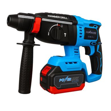 Extralink, akumulatorowy młot udarowo-obrotowy, PWL-6608, 26 mm, 20V, 2-4Ah