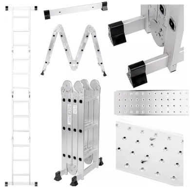 Extralink, drabina przegubowa, LAD3X4M, 3-4, 3,55m