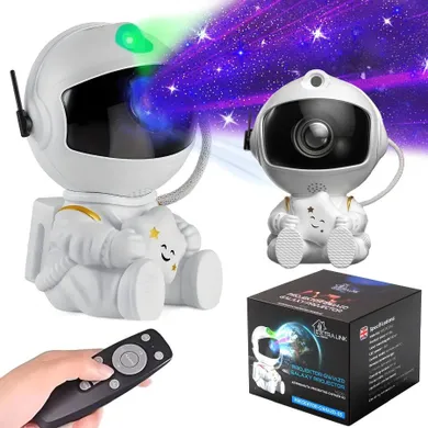 Extralink, Home, Mini, projektor gwiazd i lampka nocna dla dzieci, astronauta