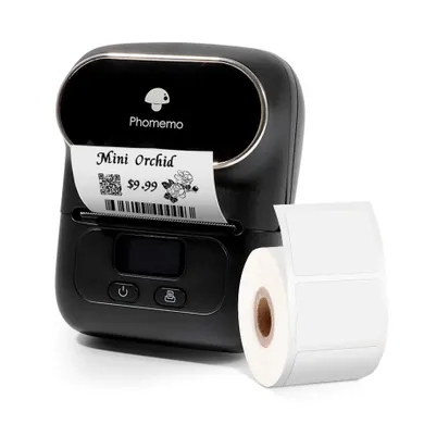 Extralink, Mini Printer Labeler Lite, mini drukara etykiet, czarna