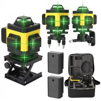Extralink, poziomica laserowa, krzyżowa, płaszczyznowa, laser 4D