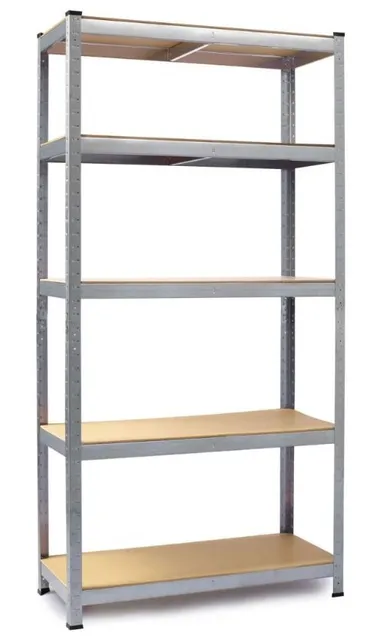 Extralink, regał magazynowy, metalowy, srebrny, 150-75-35 cm