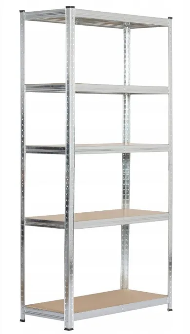 Extralink, regał magazynowy, metalowy, srebrny, 220-90-40 cm