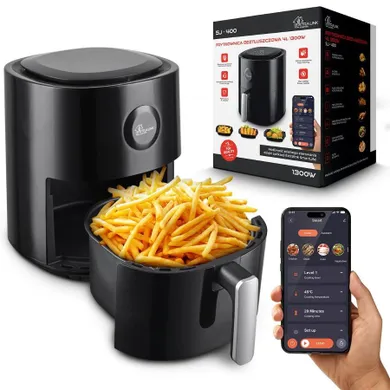 Extralink, Smart Life Air Fryer, frytkownica beztłuszczowa, air fryer, 4l, SJ-400