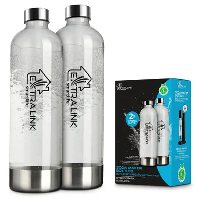 Extralink, Smart Life, Hydrospark, butelki, 1l, 2 szt.